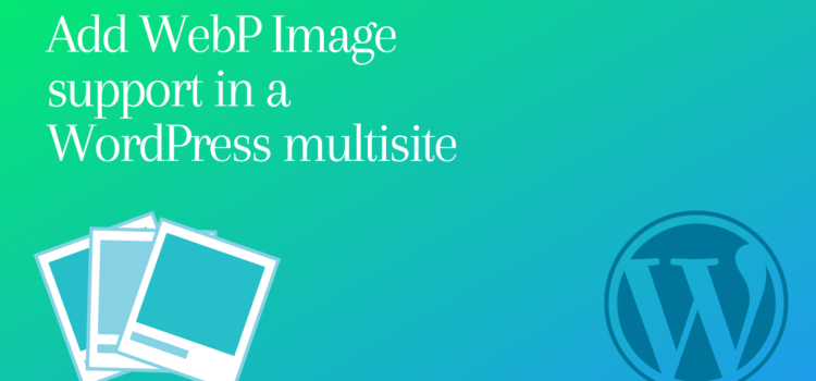 Add WebP image support in a WordPress multisite